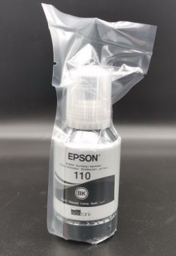 Чернила Epson M1100, M1120 (O) 110Bk C13T03P14A, Black (120мл)
